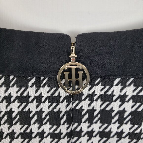 Tommy Hilfiger NWT Houndstooth Plaid Dress Sleeveless Sheath Womens Size 4 - Picture 5 of 9